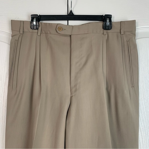 NWT Men’s Daniel Rene Pleated Dress Pants - Picture 2 of 11